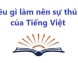 5 điều thú vị của tiếng Việt